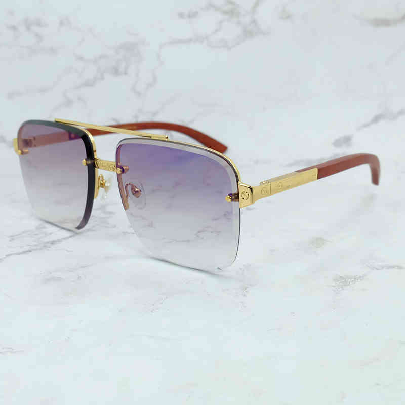 

Diamond Cut Sunglasses Mens Shades Eyewear Classic Brand Luxury Sunglasses Wood Square Carter Sun Glasses Trending Product