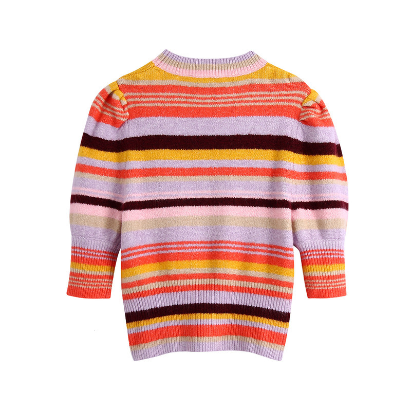 

2021 New Bb 2945 Autumn Europe and the United States Women' Stripe Knit Female Sweaters Jgmu