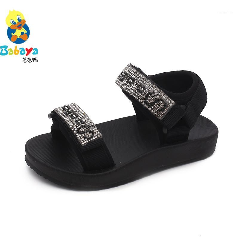 

Babaya Girls Sandals Baby Sandals Fashion Beach Shoes 2020 Summer New Princess Shoes Girl Little Kids Girl1, Brown
