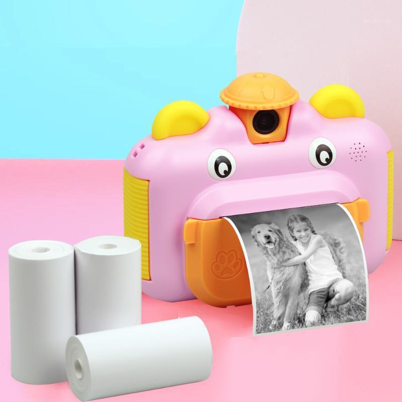 

HD 1080P Rotatable Lens Instant Print Children Toys Kids Camera with Thermal Printing Paper Photo for Birthday christmas Gifts1