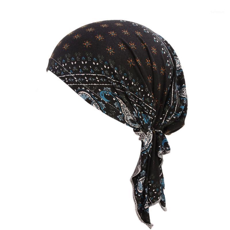 

Women Ruffle Cancer Chemo Hat Beanie Scarf Turban Head Wrap Cap Ladies Bonnet Cap Headwear for Muslim Cotton Turban Dome Ladies1