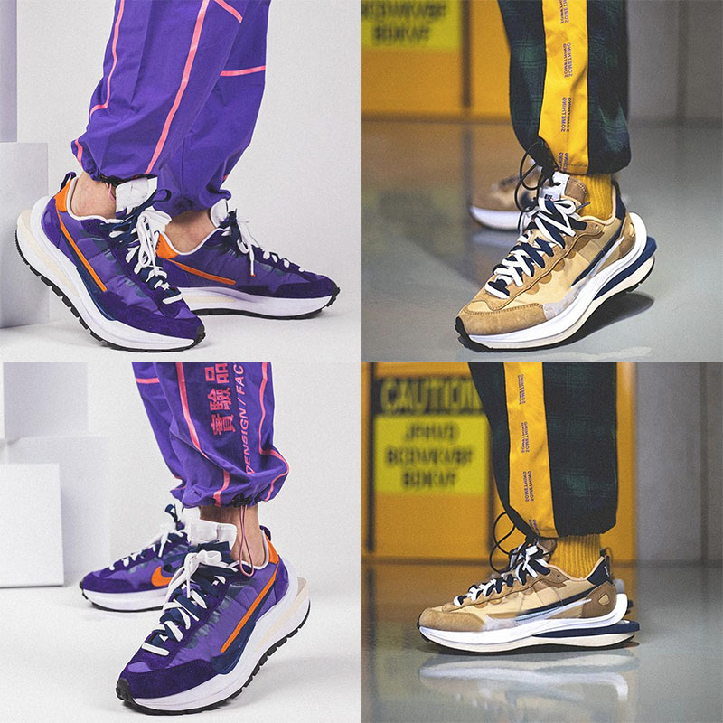 

Sacais LDV Waffle Mens Running Shoes Pegasus Vaporf Sesame/Blue Void-White Dark Iris/Campfire Orange-White Blazer Mid x Tailwind 79 Trainers, 00