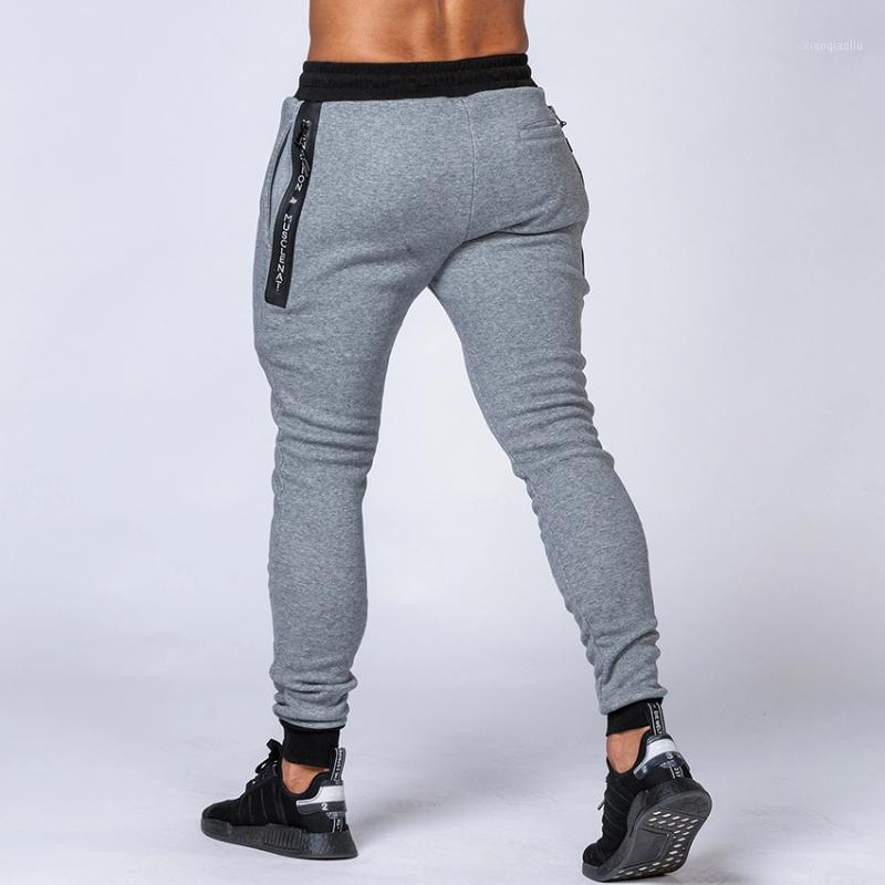 

Jogging Pants Men Autumn Sport Fitness Pants GYM Man Workout Running Trousers Cotton Quick drying Sport Bottom1, In-red