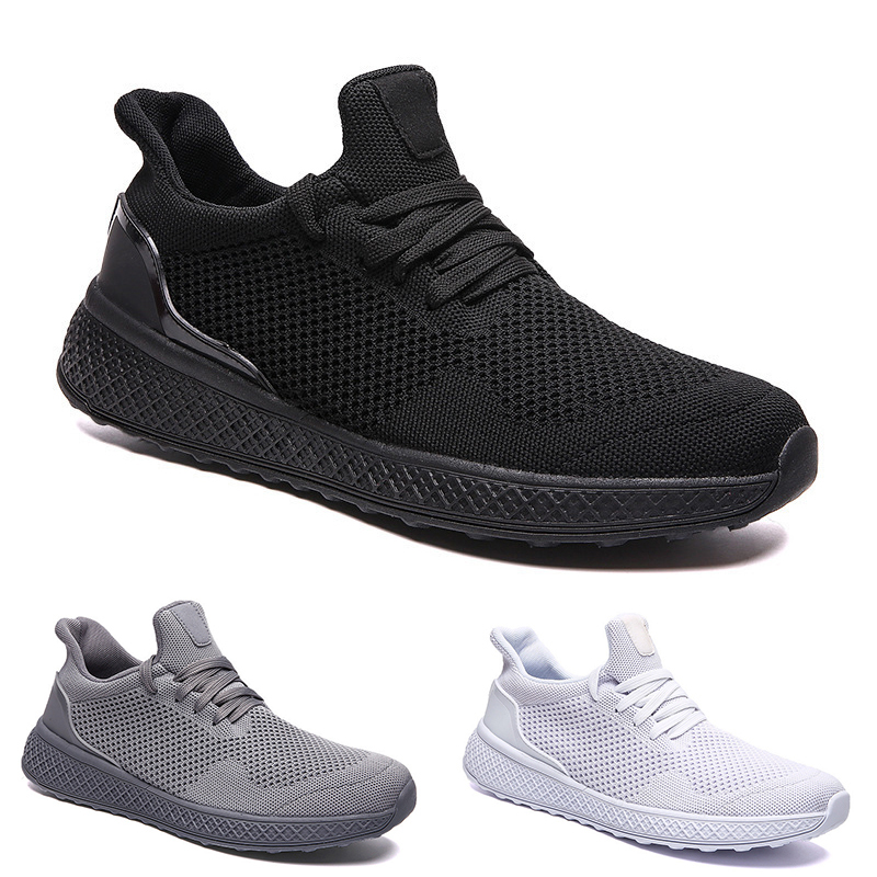 

Non-brand fashion men running shoes outdoor mens trainers black triple white cool grey all red sports sneakers color #7, 10 (1)