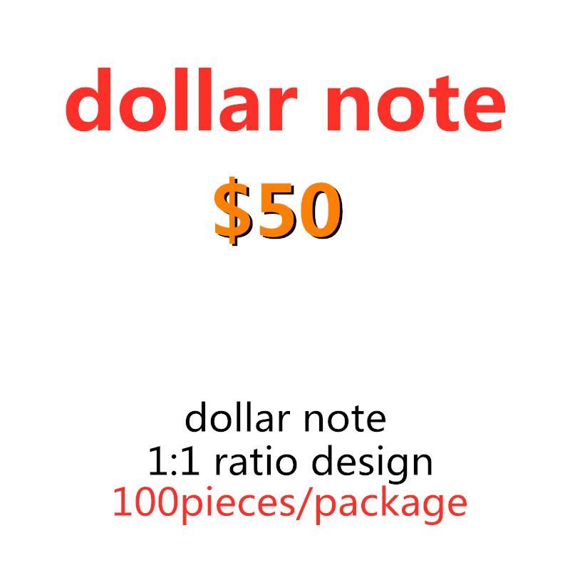 

Money Prop Nightclub Money Faux USA 50 Toys Play Paper Most Realistic Movie Dollar Bar Party 21 Game Adult Billet Children Llqho