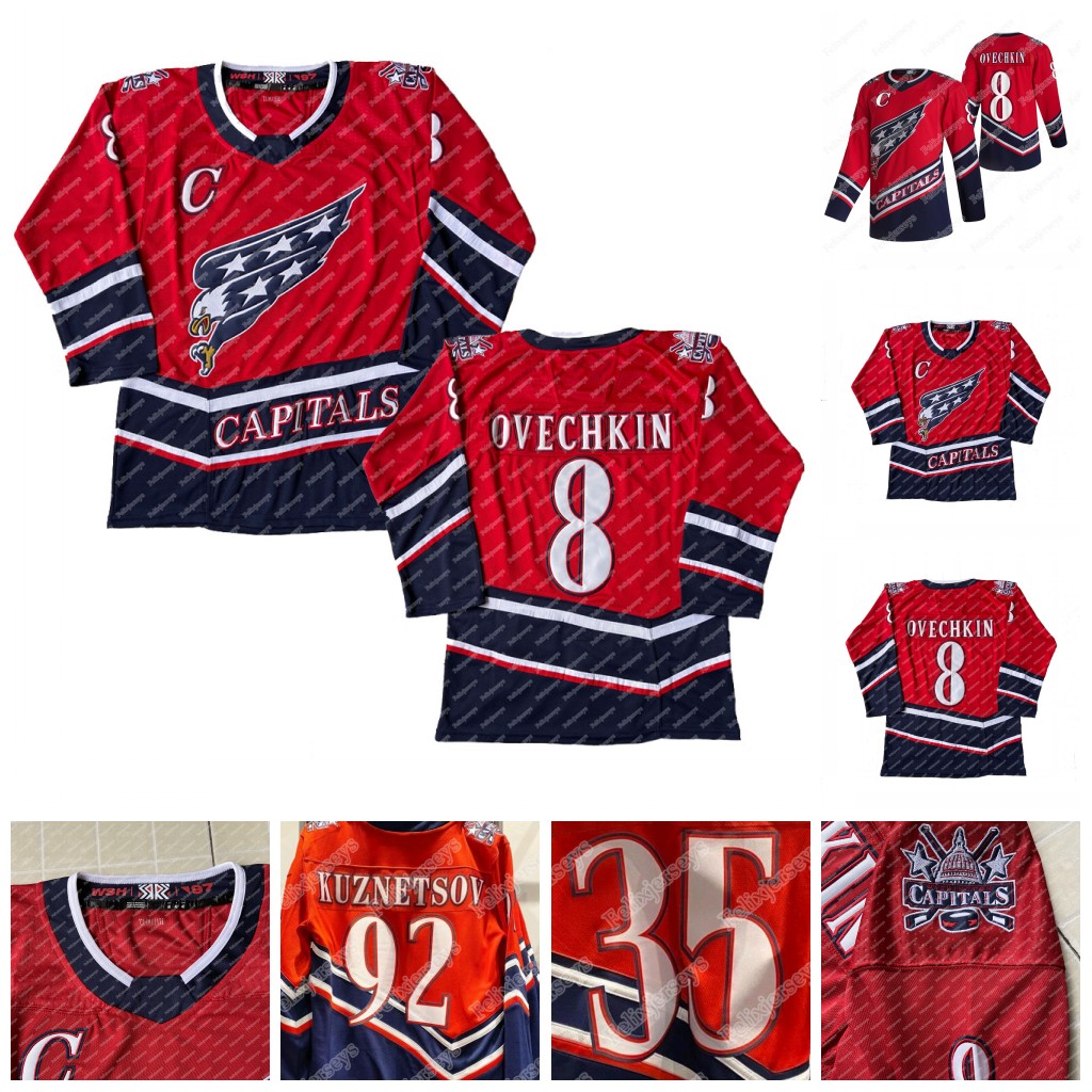 

Women Washington Capitals 2021 Reverse Retro Jersey Henrik Lundqvist Alex Ovechkin John Carlson T.J. Oshie Tom Wilson Backstrom Kuznetsov, Navy as pic men: size s-3xl