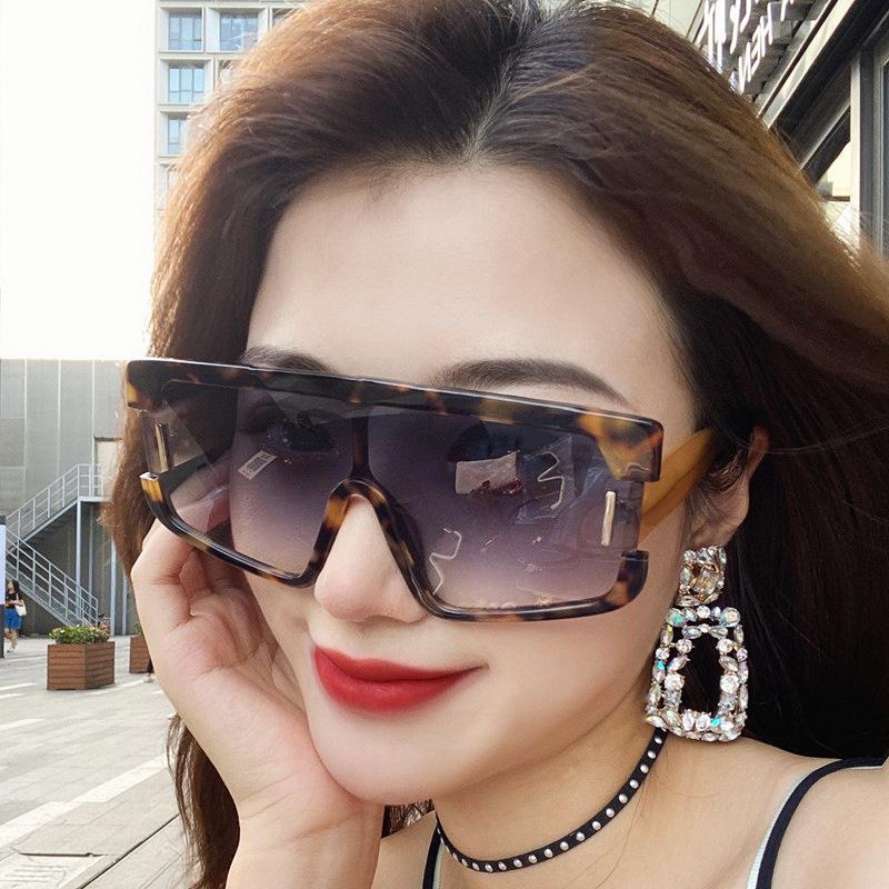 

Oversized Square Sunglasses For Women Luxury Designer Inspired Colorful Frame Big Sun Glasses Men 2021 Trendy Shades 424