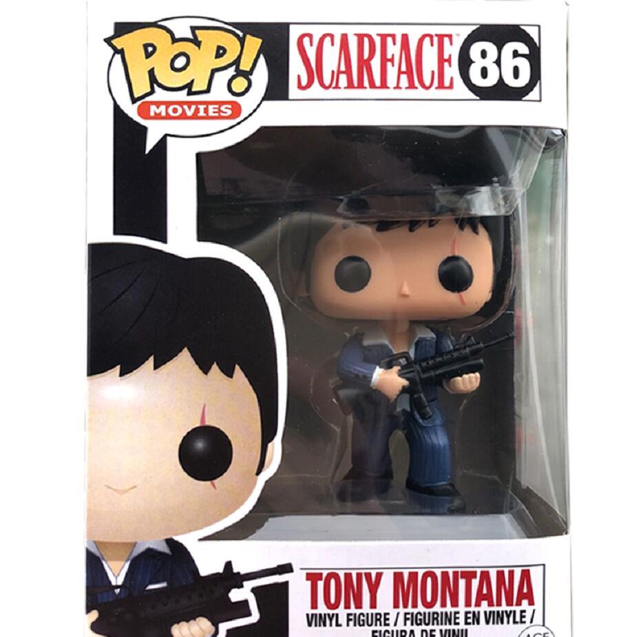 

New Funko pop SCARFACE 86# TONY MONTANA PVC Collection figure Toys For birthday Gifts
