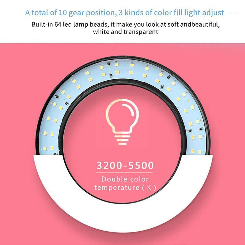 

new Dimmable Ring Fill Light Lamp Video Make-Up Selfie Camera Phone LED Studio Studio LED Ring Lights Photo Video Lamp Light Kit1