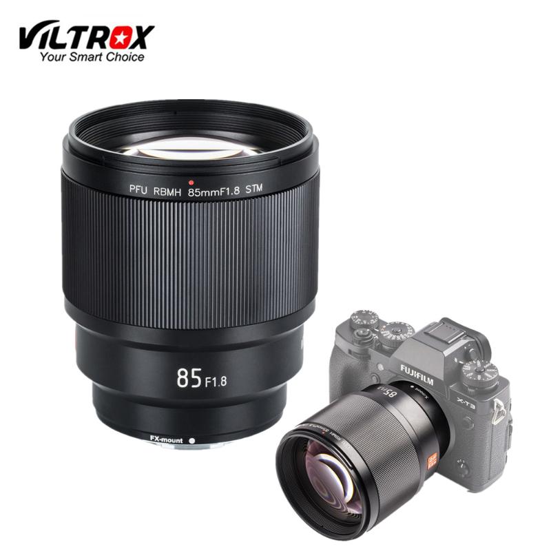 

VILTROX 85mm f/1.8 STM Auto Focus Fixed focus lens F1.8 Lens for Camera Fujifilm X-mount X-T3 X-H1 X20 X-T30 X-T20 X-T100 X-Pro2