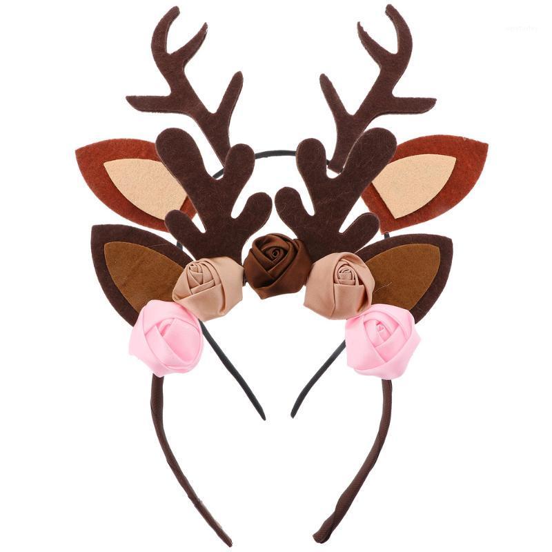 

2Pcs Hair Hoop Festival Hair Hoops Headdress For Christmas Party Children1