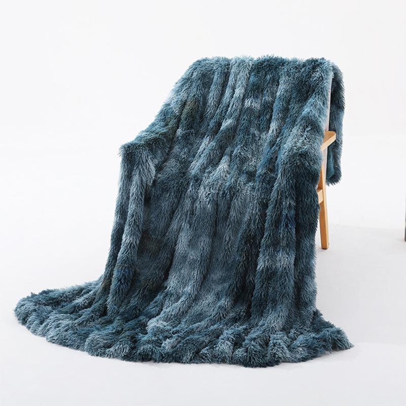 

Faux Fur Fall Winter Warm Shaggy Couch Living Room Reversible Machine Washable Office Throw Blanket For Sofa Bed Super Soft1