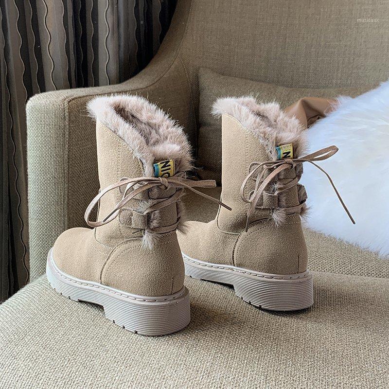 

Women Snow Boots 2020 Winter Brand Ankle Boots Ulzzang Fashion Platform Women's Padded Chunky Shoes Woman Keep Warm1, Black