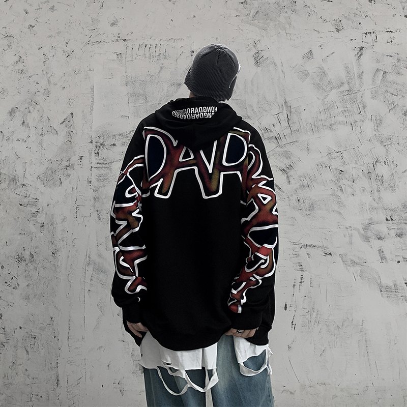 

2021 Spring Autumn Skateboard Casual New Men's Hip Hop Hoodies Sweatshirts Streetwear One Piece Brand Black White Fashion Clothe Vzxd, Hw3103 1