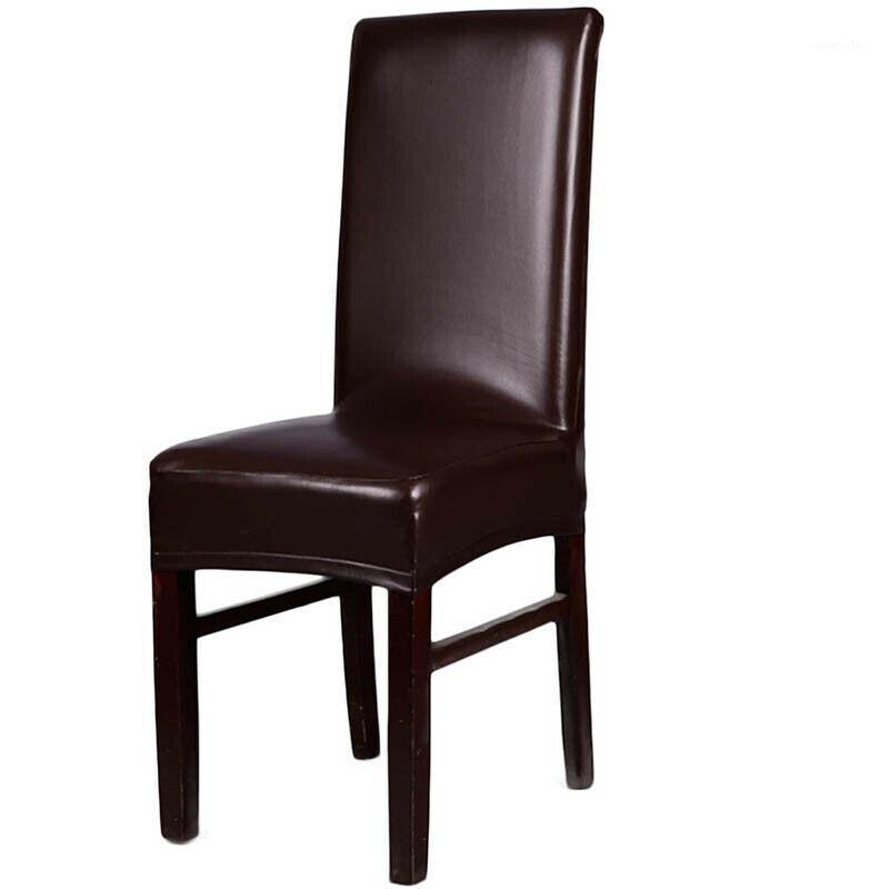 

Seat Chair Cover Slipcover Home Room Thickened PU Leather Decoration Wedding1