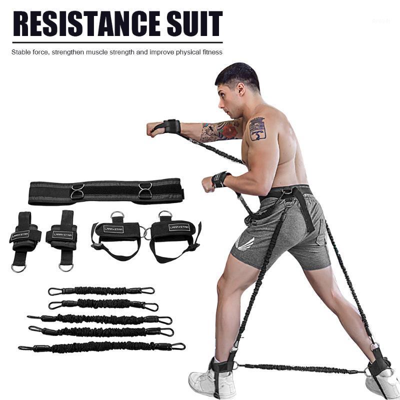 

Workout Power 140lbs Resistance Band Boxing Endurance Agility Pull Rope Rubber Band Basketball Training Resistance Rope1