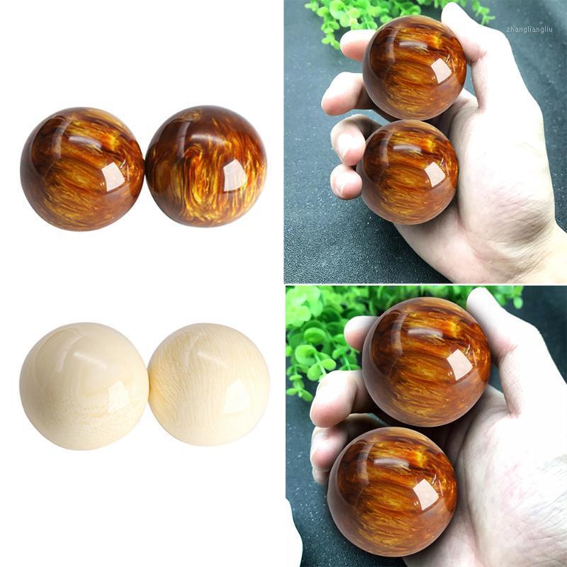 

1 Pair Resin Stress Exercise Relaxation Fitness Outdoor Relief Hand Massage Strength Health Chinese Baoding Handball Therapy1