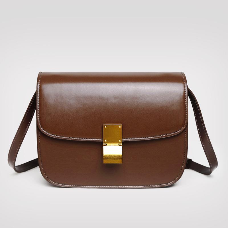 

New Secondary cortex Women's Bag Luxury Design Shoulder Bag Messenger Fashion Simple Crossbody Tofu Bags Women, Red wine small