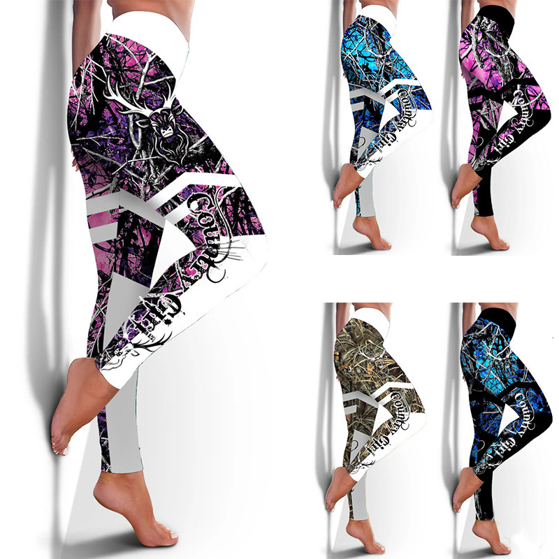 

2021 New Leggings Spring Elastic Autumn Legging Letter Thin Multi-coloured Print Women's Pants Capris Q2Y0, Blue