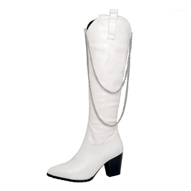 

Plus Size Pointed boots thigh high boots knee high over the knee women ladies boots shoes woman winter women1, Black