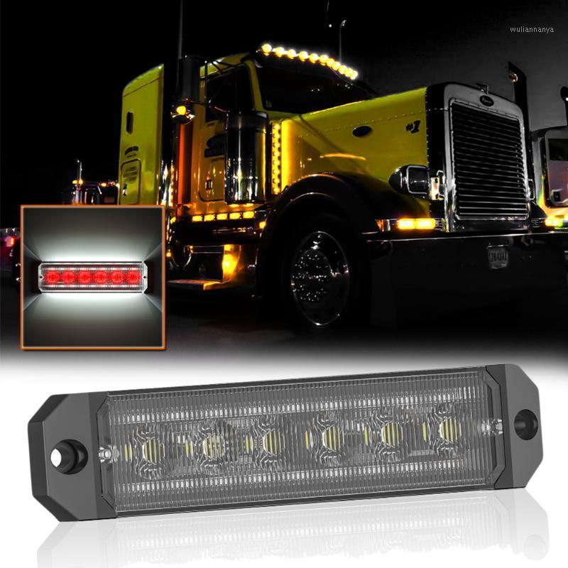 

Emergency Lights Lamp Side Marker Parts Replacement Truck 3-Sides 6500k Accessory