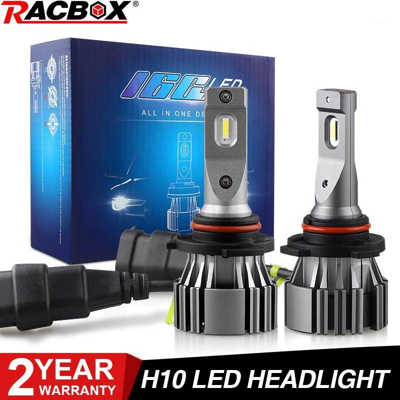 

LED Headlight H10 Mini Led Car Bulb 80W 6500K White Light Auto Lamps 12V CSP Fog Lights Auto Headlamp Copper Pipe Cooling1