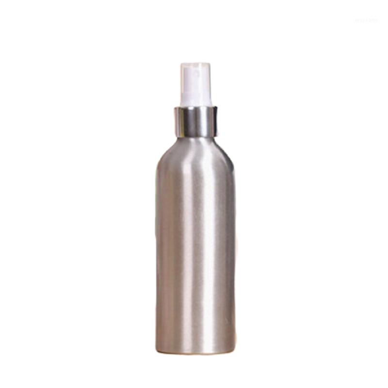 

150ml 200ml 250ml 300ml 500ml Travel Bottle Bright Sliver Spray Bottle Aluminum/Plactic Cap Perfume Atomizer Refillable 5pcs/lot1