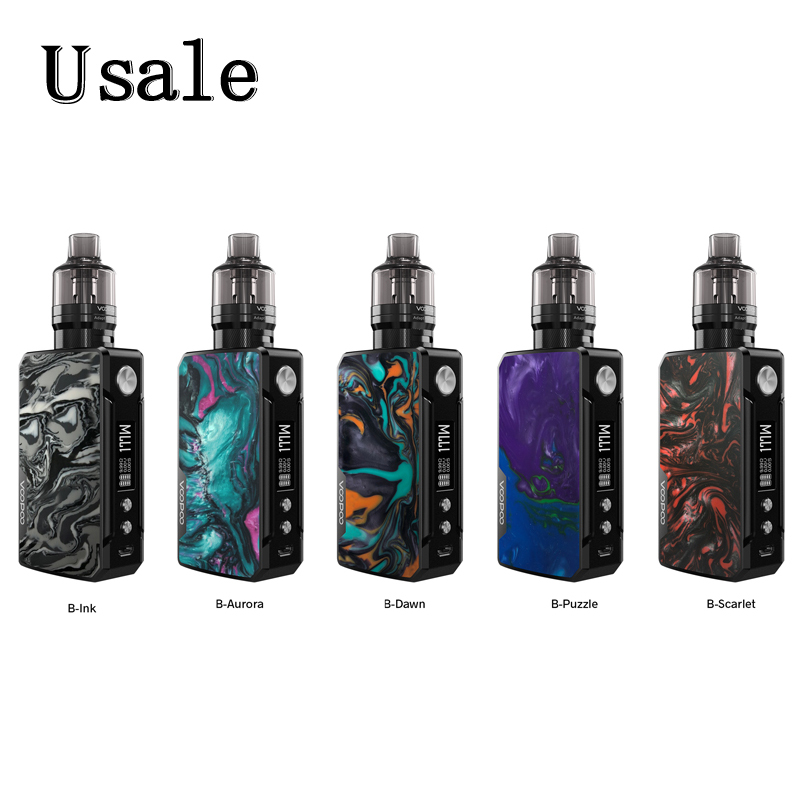 

VooPoo Drag 2 Refresh Edition Kit with 4.5ml PnP Pod Tank Pnp-VM5 PnP-VM6 Coils 177W Drag 2 Box Mod Vape Device 100% Original, B-aurora