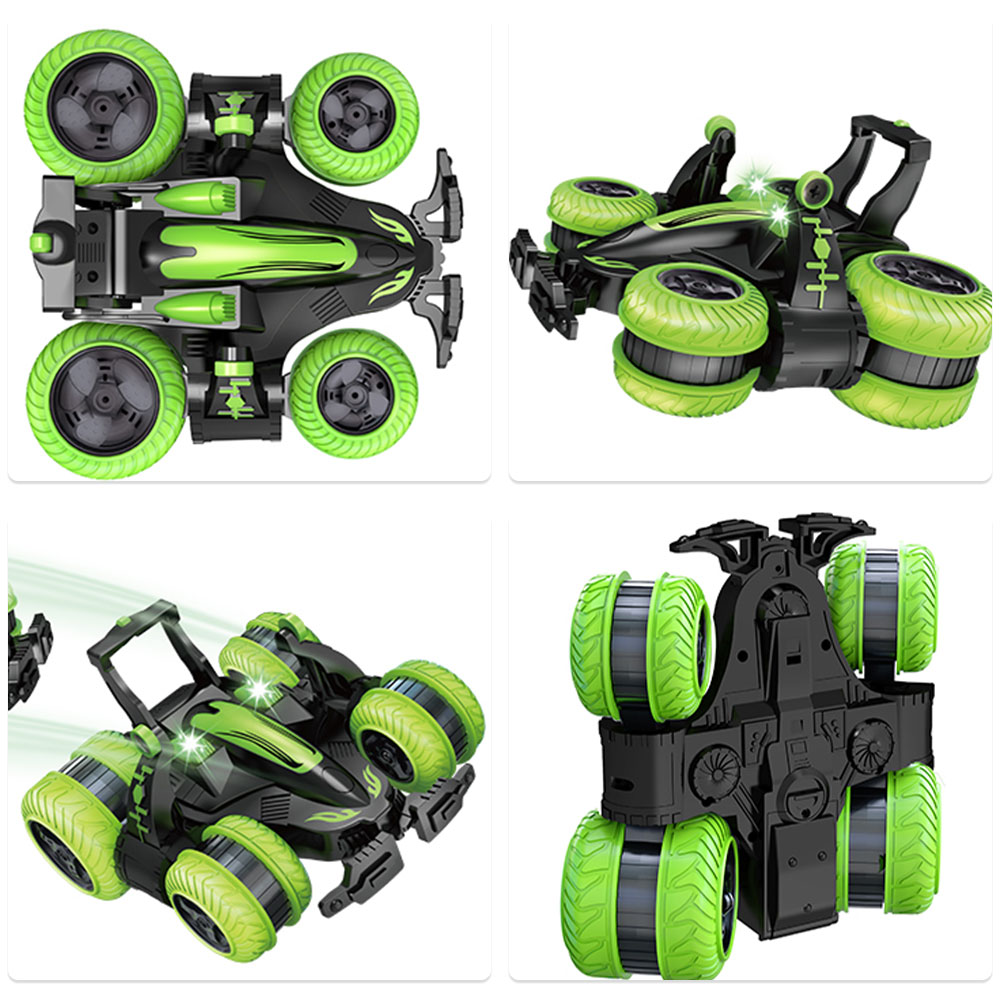 

Newest RC Stunt Car 3D Rotating Drift Stunt Car Deformation RC Car 2.4Ghz 6CH 3D Rotating Drift Six-way StuntToy Kid