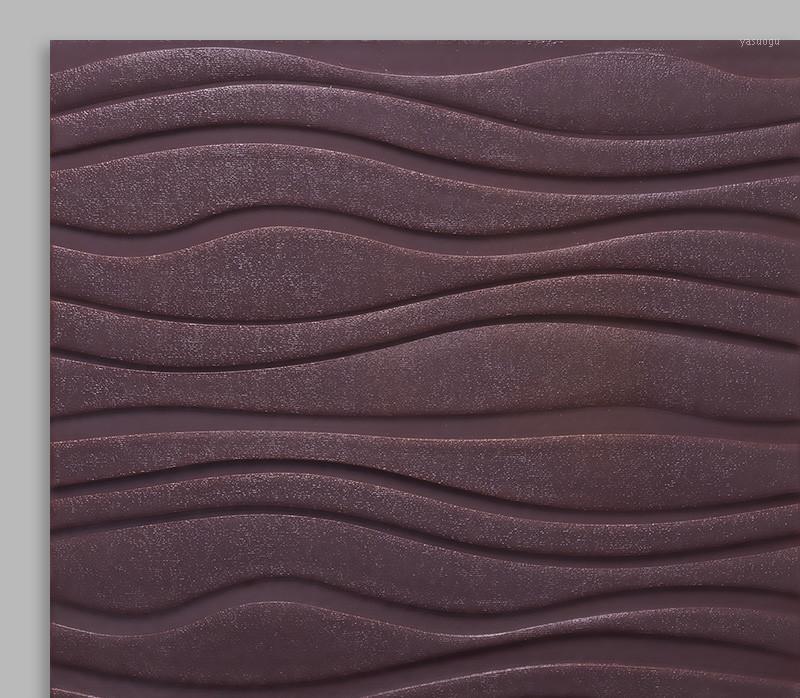 

60cm x 60cm Self-adhesive water ripple 3D wall sticker children room living room waterproof background bedroom DIY foam sticker1