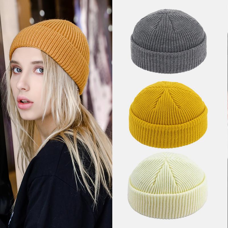 

Newest Winter Warm Beanies Casual Short Thread Hip Hop Hat Adult Men Beanie Female Knitted Beanie SkullCap Elastic Hats Unisex, 11