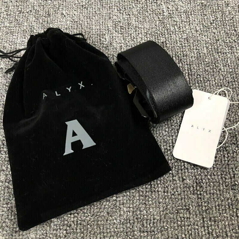 

2020 Brand Classic Nylon High Quality ALYX Belt Metal button Canvas Men Women Street Wear Black Belt Free shipping, Black;green
