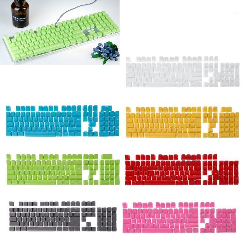 

PBT 104 Keyscaps Keys Doubleshot Backlit Variety Of Color Choices For Cherry MX Mechanical Keyboard KeyCap1