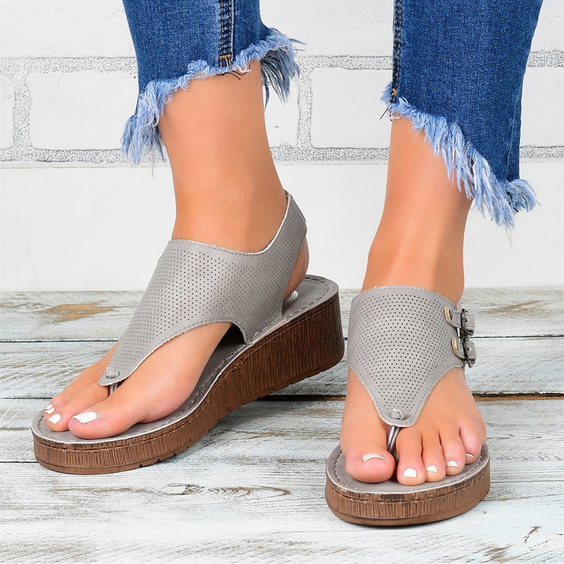 

DIHOPE 2020 New Summer Wedges Espadrilles Women Sandals Open Toe Sandals Women Casual Lace Up Platform, Blue