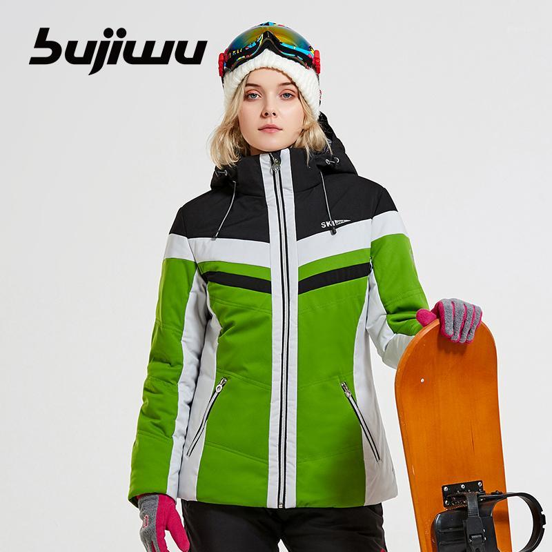 

Skiing Jackets Super Warm Women Ski Jacket Snowboard Clothing Windproof Waterproof Breathable Outdoor Sport Wear Female Coat Thicken Thermal, Color 2