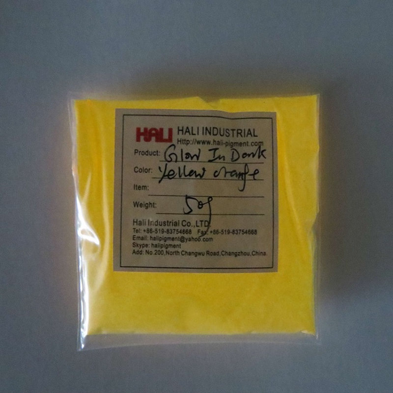 

luminous powder,photoluminescent powder,glow in dark pigment,color:yellow orange,lot=50g,item:HLD-712,free shiping,widely used