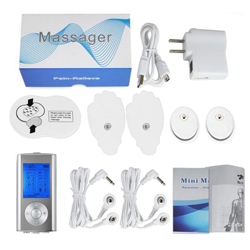 

Electric Acupressure Massager Pulse Muscle Stimulator Therapy Pain Relief Tens Unit Machine 667D1