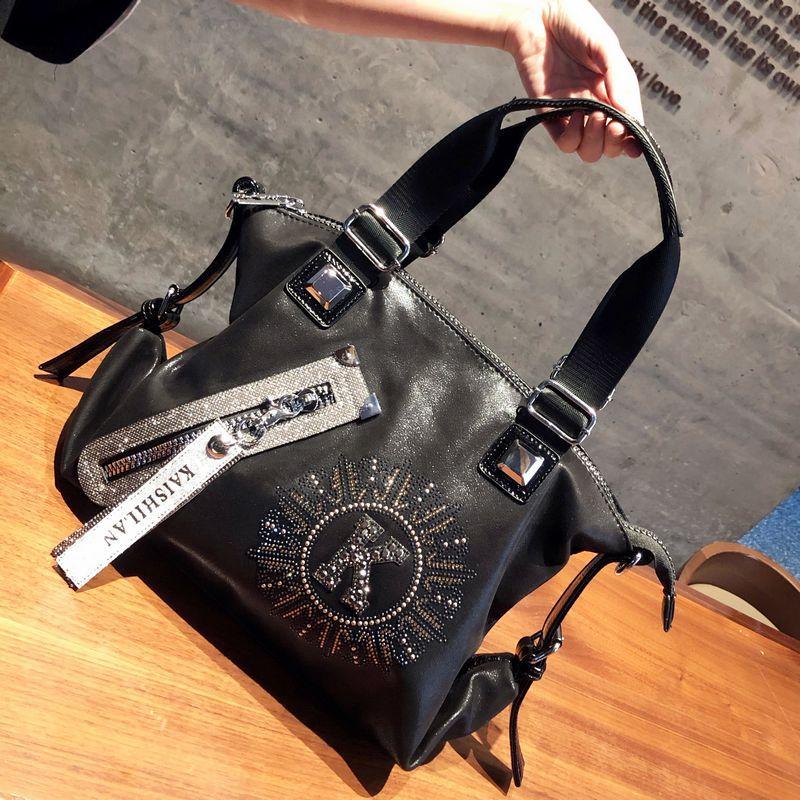 

Diamond Designer Luxury Handbags Fashion K Letter Bags For Women Asymmetric Rhinestone Handbag Brand 2021 Crossbody Shoulder Bag, Tote bag black