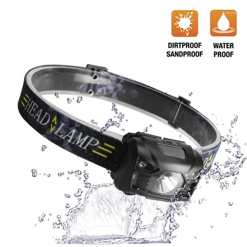 

Head light fashlights forehead headlamps led light USB rechargeable motorcycle head portable18650 camping work light.1