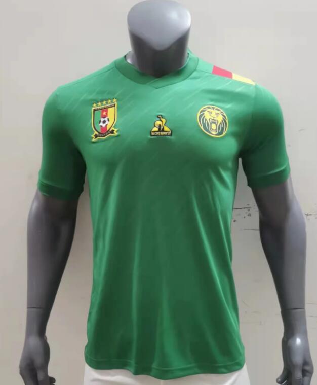 

21/22 Cameroon Soccer jerseys National team 2021 Aboubakar Toko Ekambi Ngamaleu Choupo-Moting Ganago Anguissa Men football jersey