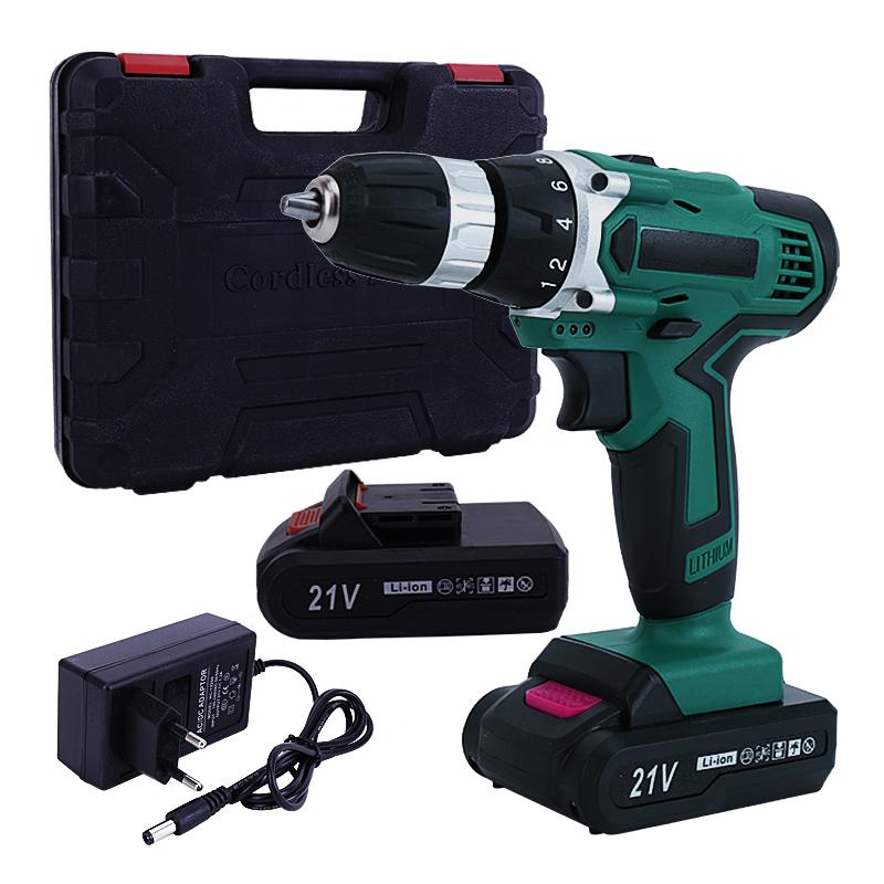 

12V 12.6V 16.8V 21V Cordless Drill Electric Screwdriver Battery Mini Wireless Electric Drill Power Screwdriver Tools
