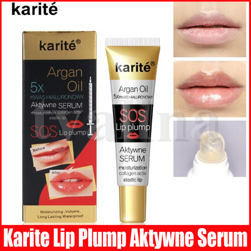 

Karite Instant Volumising Lip Gloss Plumper Collagen Plumping Gloss Moisturizer Lipgloss Extreme Volume Essence Lips Serum Argan Oil