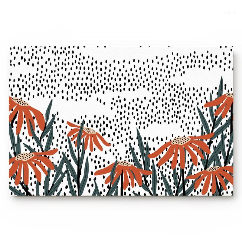 

Home doormat Simple Flower Polka Dot living room door mats outdoor/indoor home decoration Anti-Slip bathroom kitchen mat1, As pic