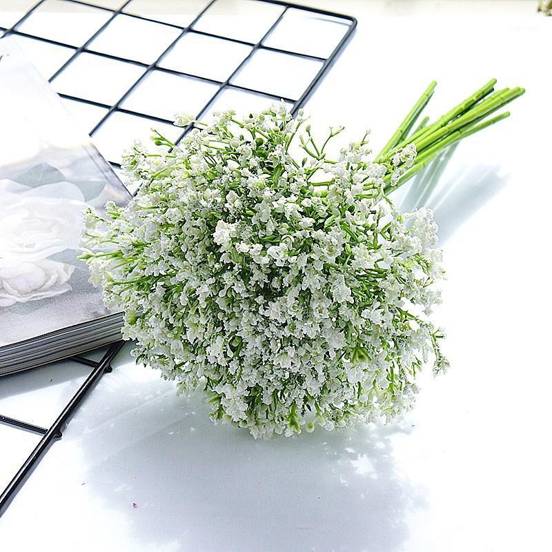 

Baby's breath artificial flowers Hand-made DIY for wedding bouquets for home decoration decoration home1, Blue