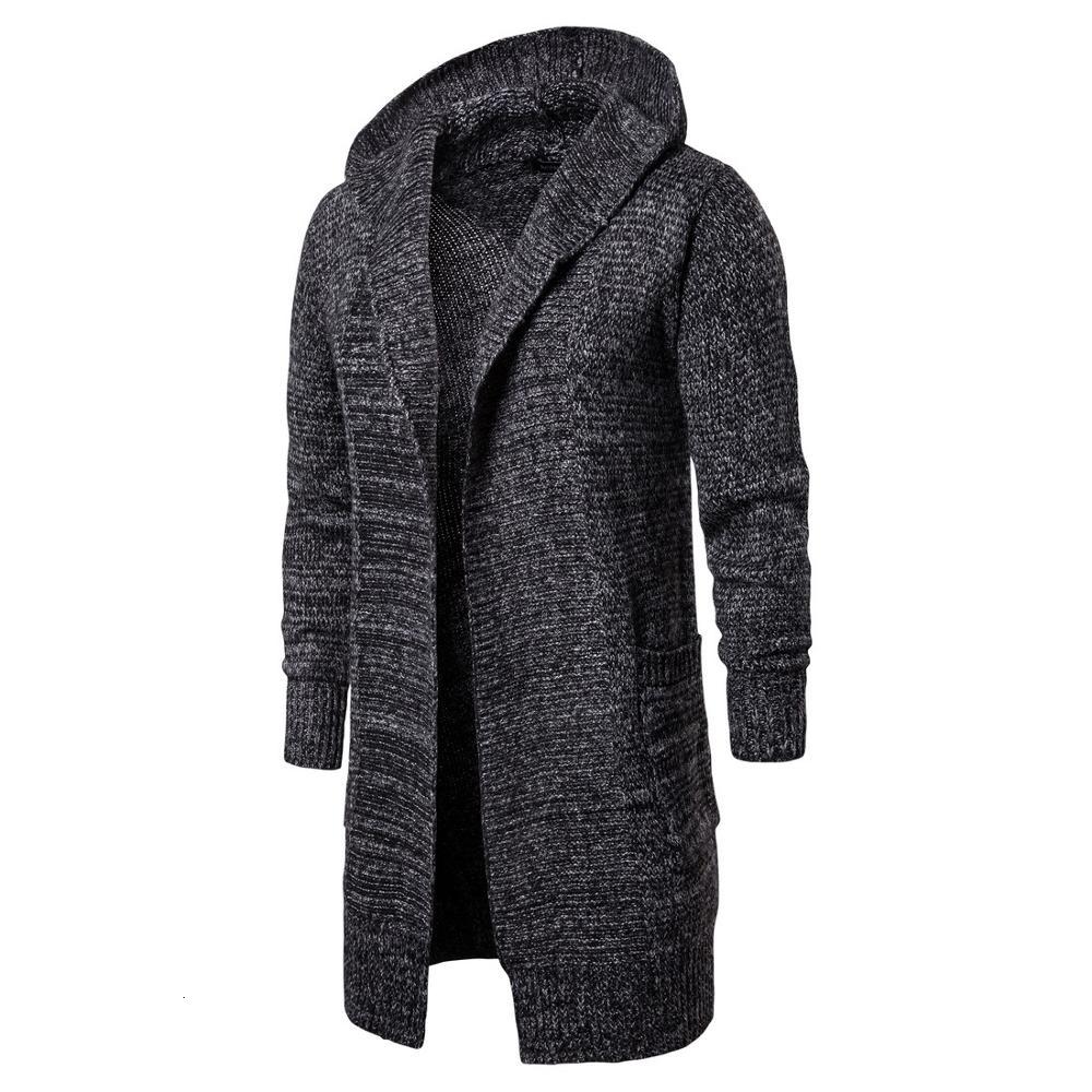 

2021 New Casual Slim Fit Cotton Knitted Mensweater Clothes Nzgi, Dark grey