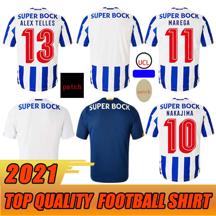 

20 21 Soccer Jersey 20 21 FC camisetas de fÃºtbol PEPE ABOUBAKAR MAREGA NAKAJIMA MARCANO 2020 2021 Futebol Clube men kids kit, Black;yellow