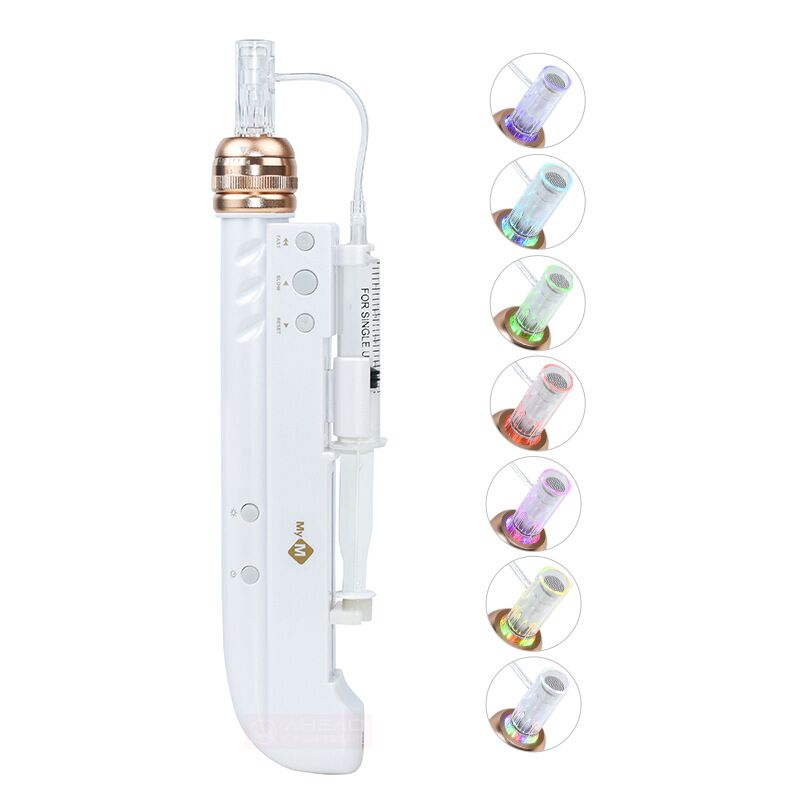

Portable Smart Injector Water Mesotherapy Hydra Injector 2 In 1 Use Meso Guns Microneedle Pen Injection Facial Treatment Tool
