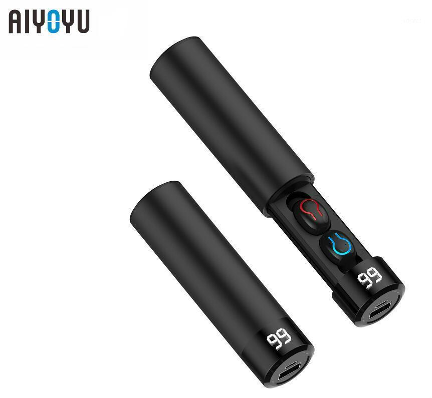 

Q67 TWS Mini Bluetooth Earphone 5.0 Wireless Earbuds 3D Stereo With Dual Mic Sports Waterproof Earphones Auto Pairing Headset1, Red