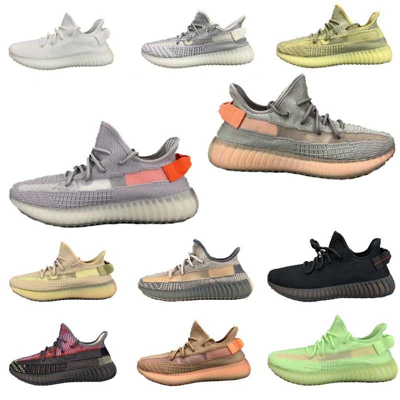 

running yezzies trainers yeezys yeezies yeezies shoes 350 cinder static reflective sneakers zebra clay ash fade earth israfil mens womens sports shoes, 23