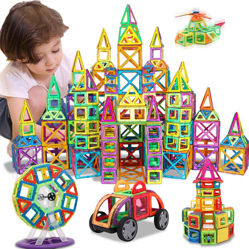 imanes construccion niños